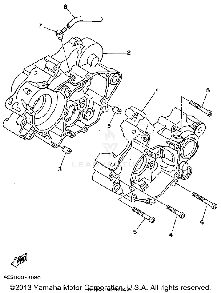 Crankcase Schematic