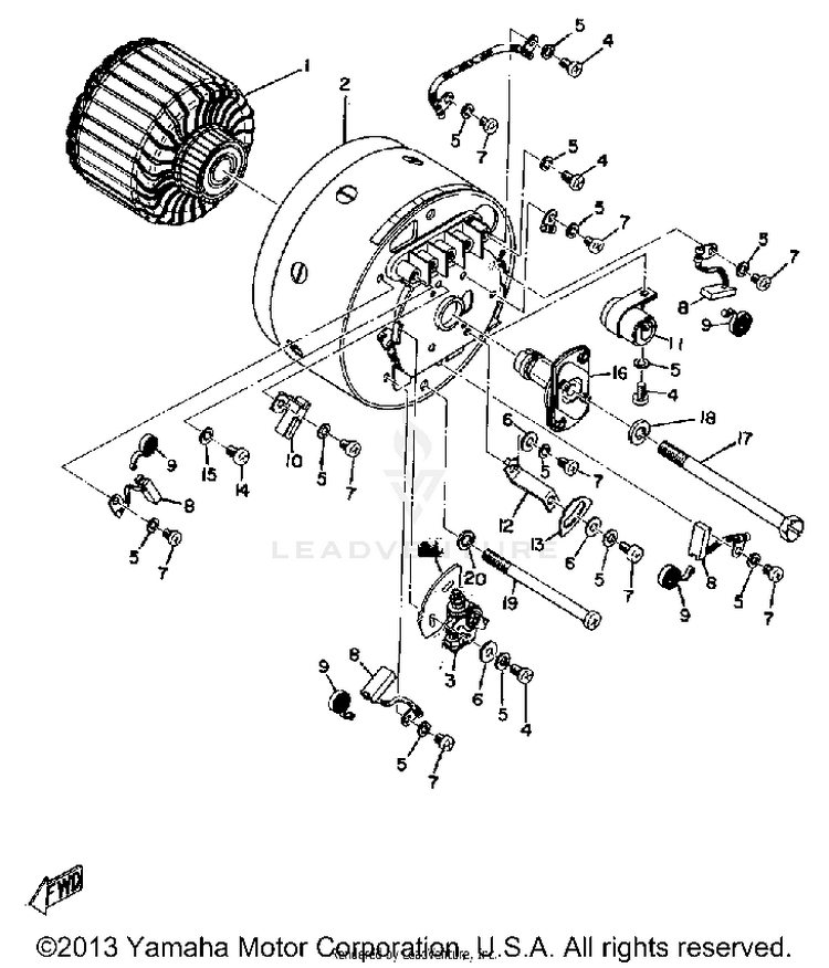 Starter Generator Schematic