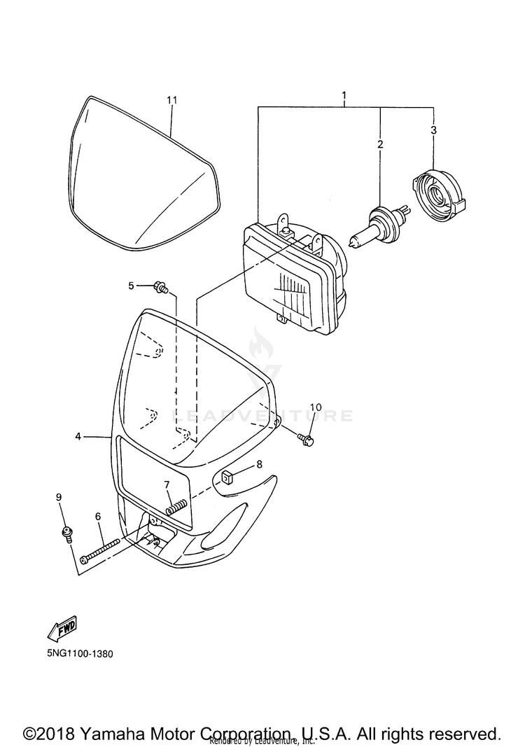 Headlight Schematic