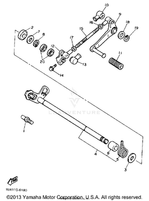 Shift Shaft Schematic
