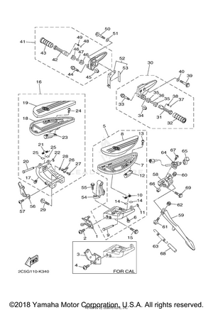 Stand Footrest Schematic