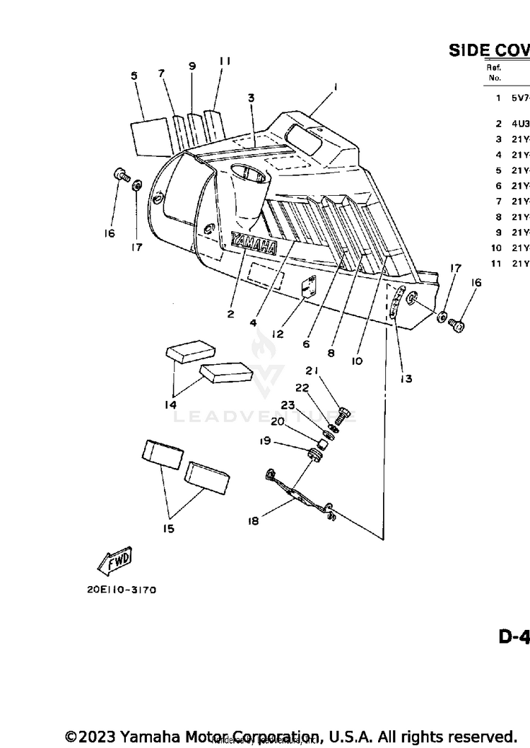 Side Cover Schematic