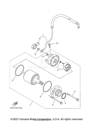 Starting Motor Schematic