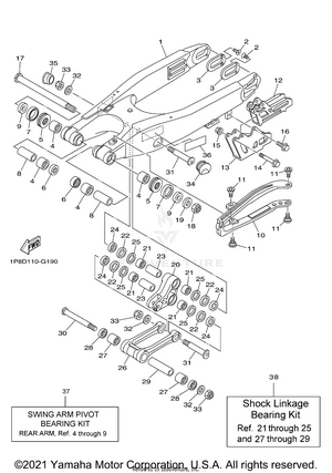 Rear Arm Schematic