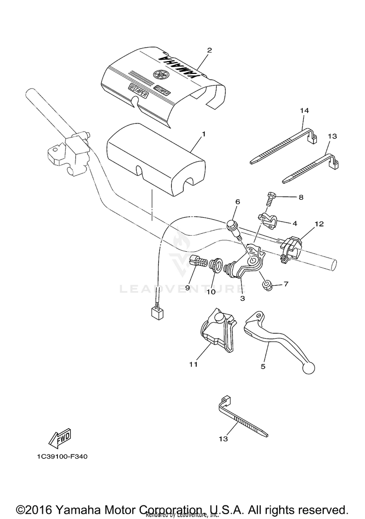 Handle Switch Lever Schematic