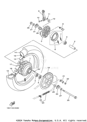 Rear Wheel Schematic
