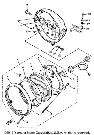 Headlight Schematic