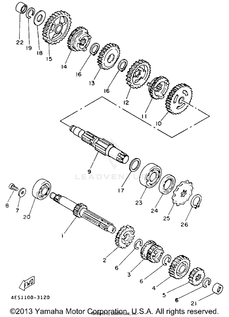 Transmission Schematic
