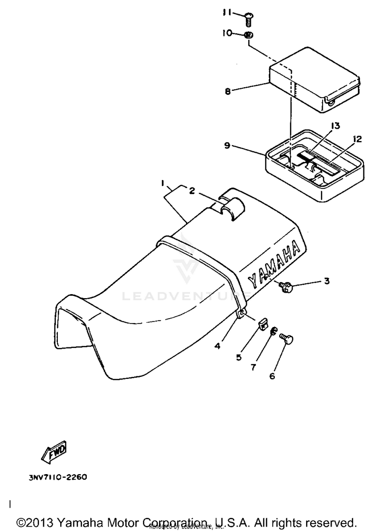 Seat Schematic