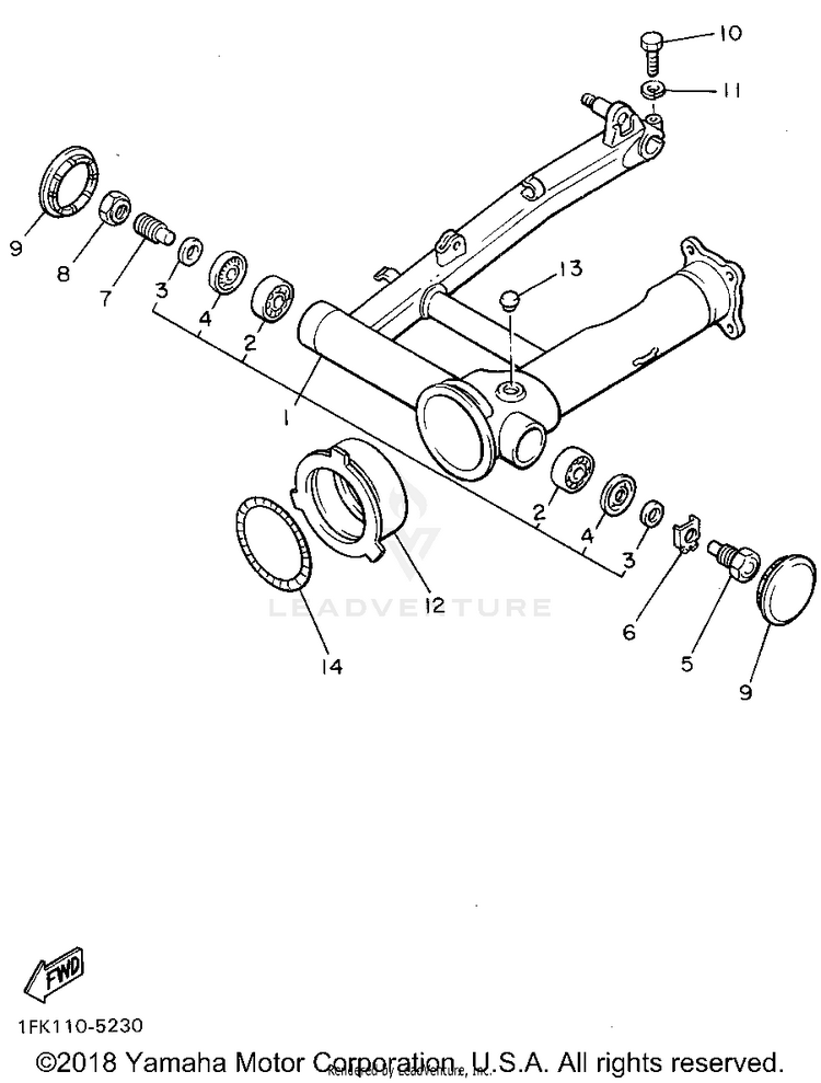Rear Arm Schematic