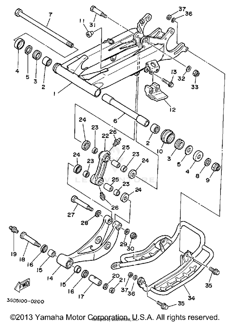 Swing Arm Schematic