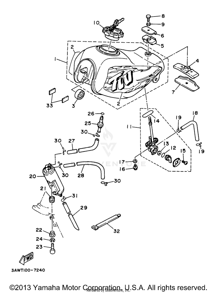 Fuel Tank Schematic