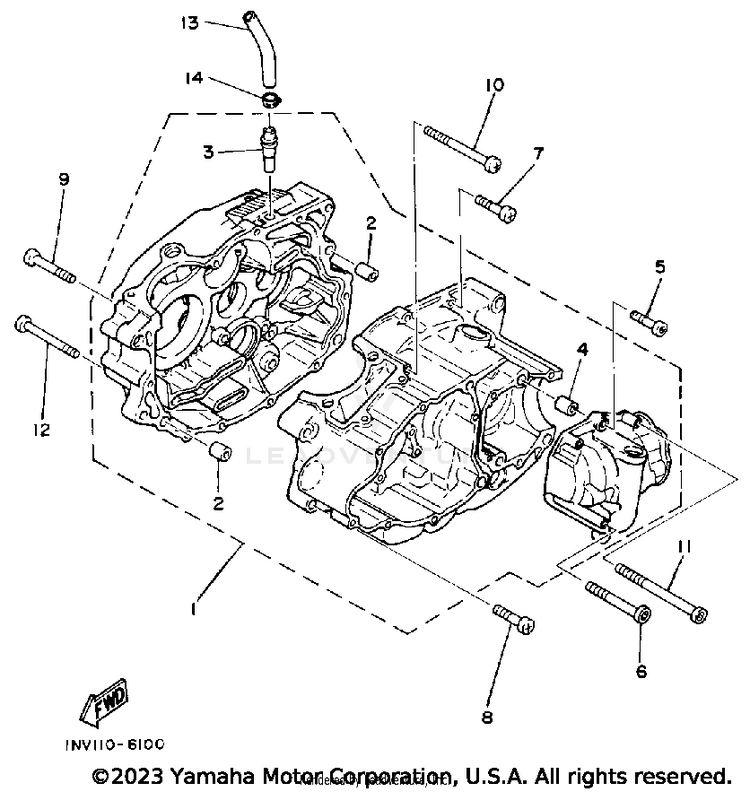 Crankcase Schematic