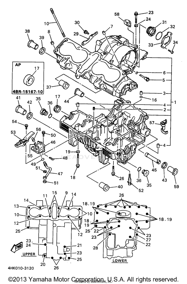 Crankcase Schematic