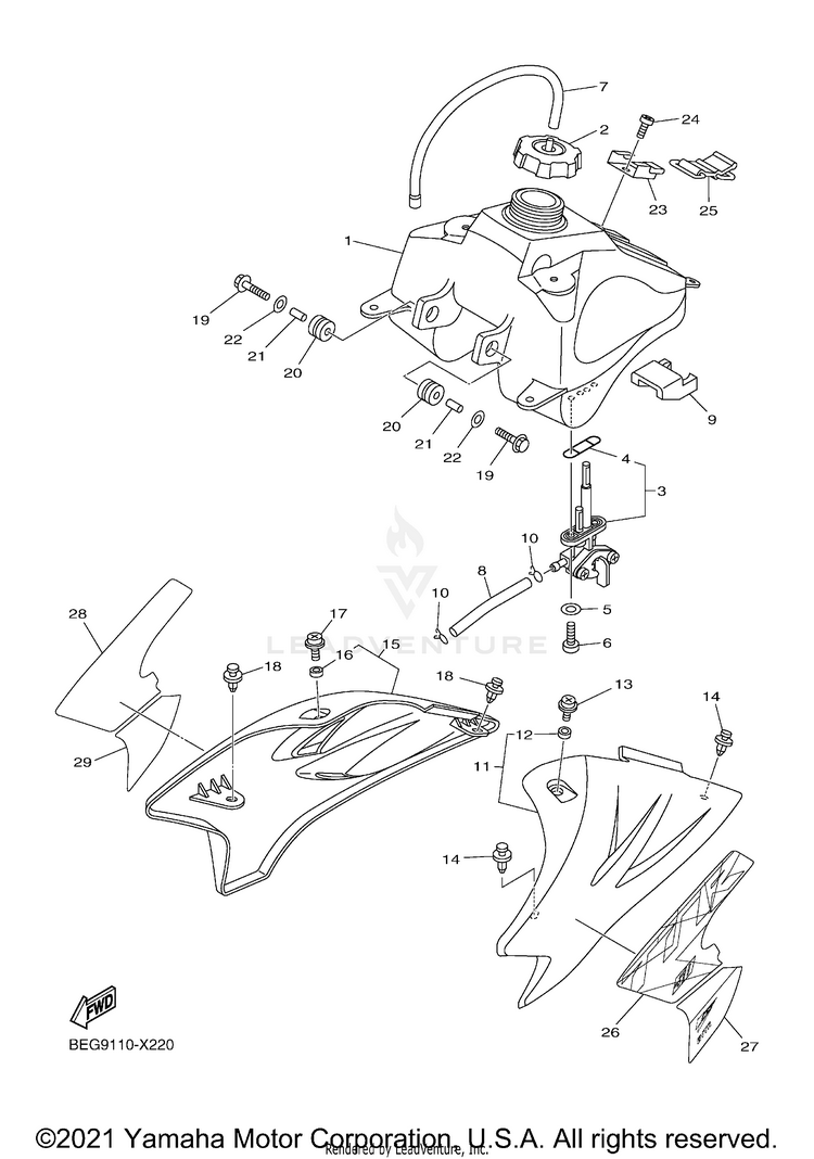 Fuel Tank Schematic