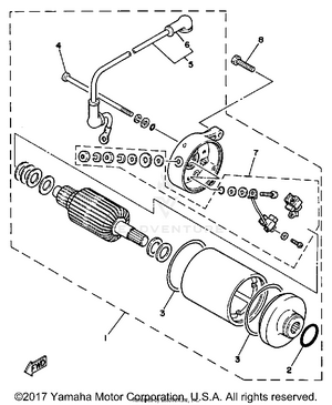 Starting Motor Schematic