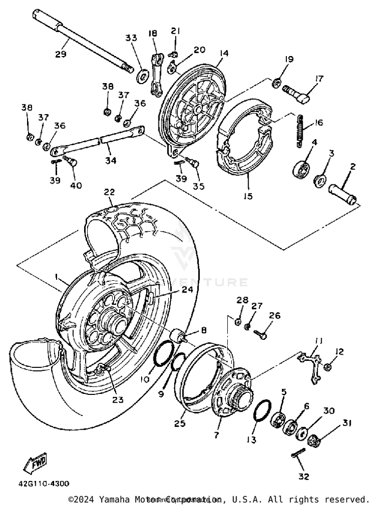 Rear Wheel N Nc Schematic