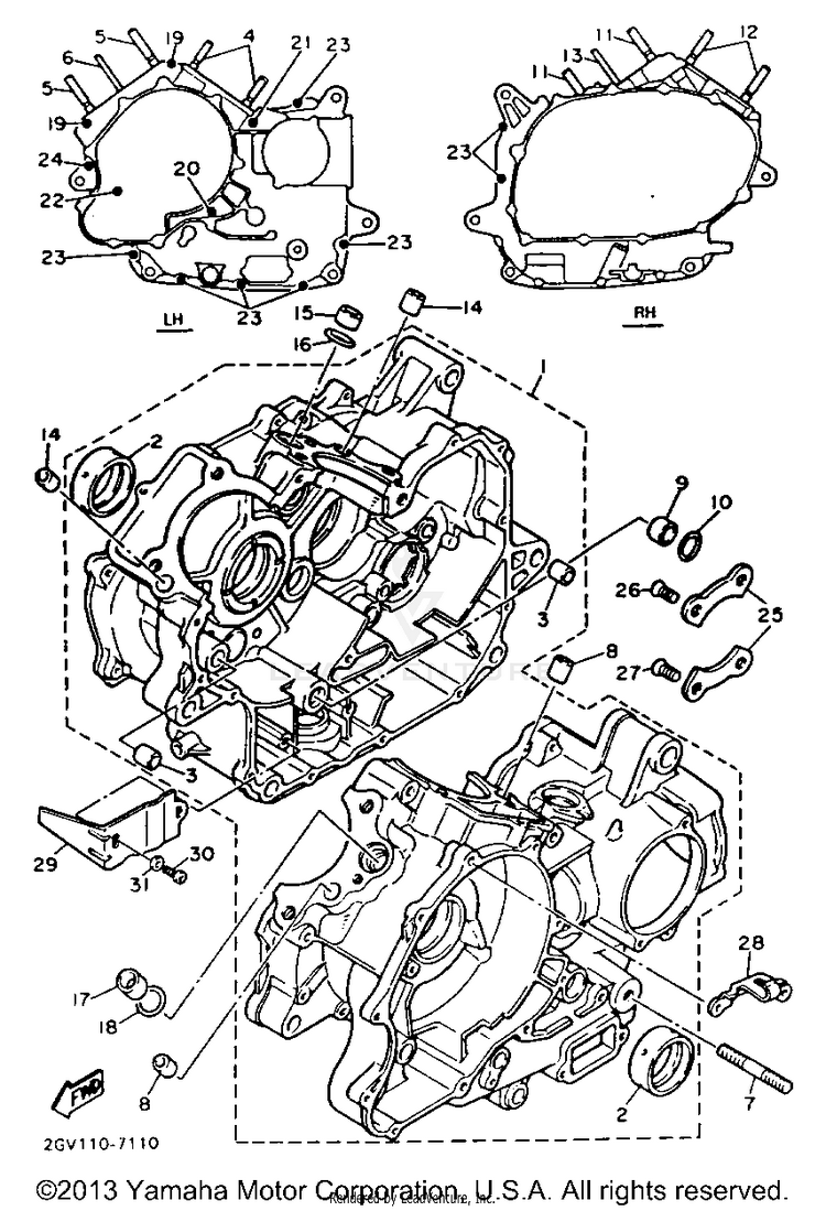 Crankcase Schematic