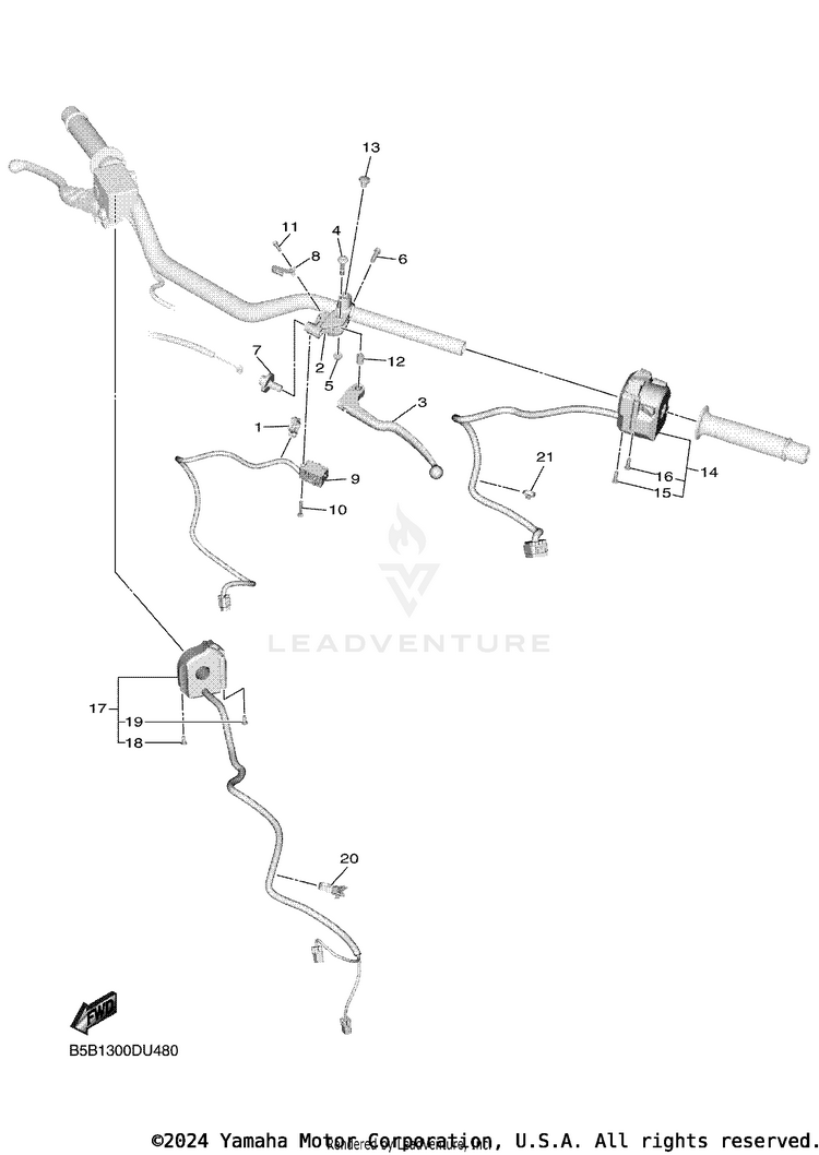 Handle Switch Lever Schematic