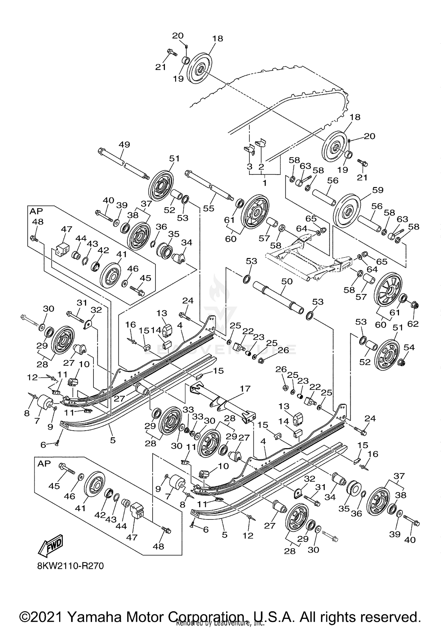 TRACK SUSPENSION 1