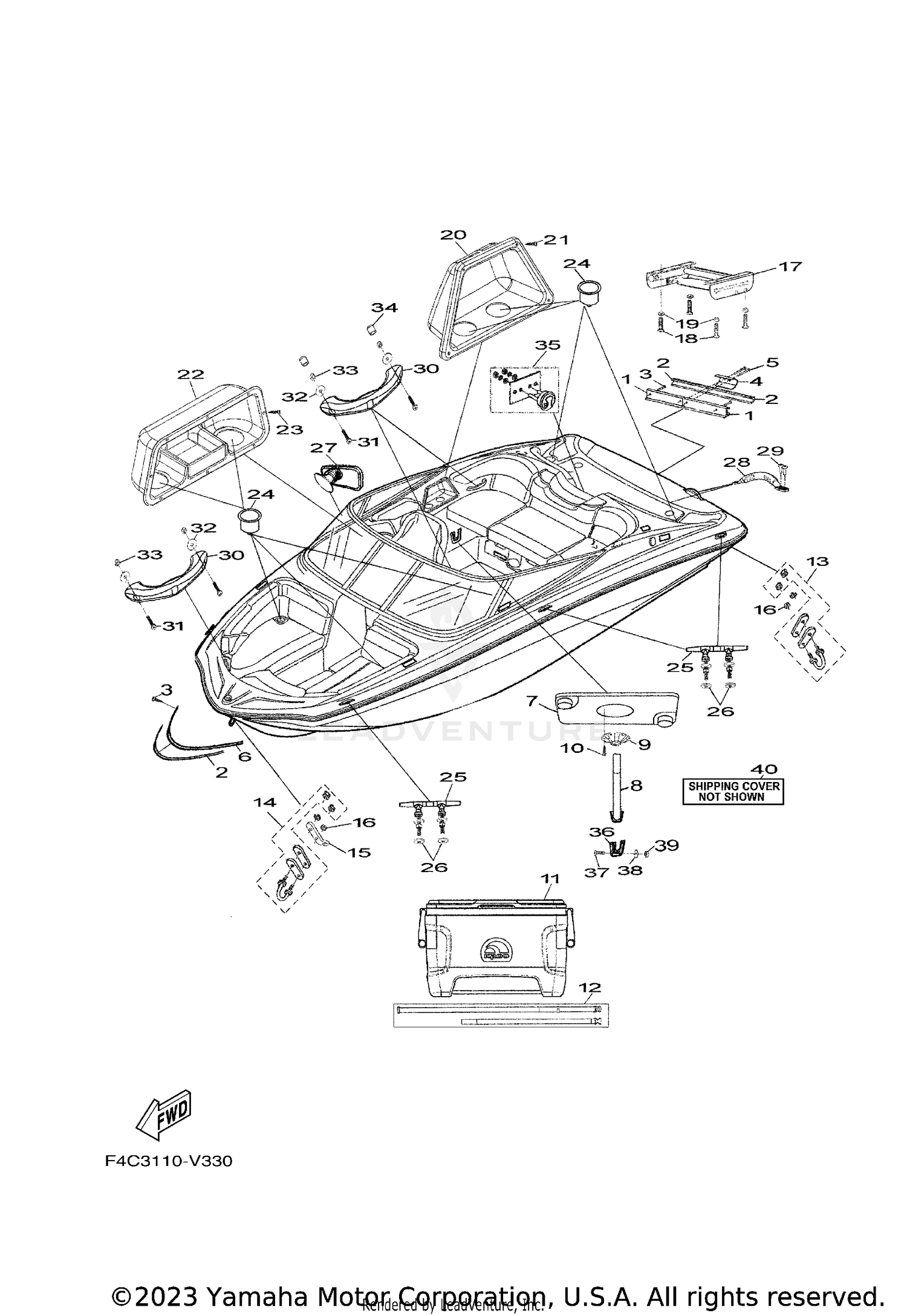 HULL DECK FITTINGS
