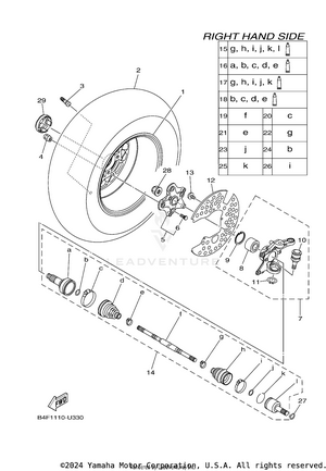 Front Wheel 2 Schematic