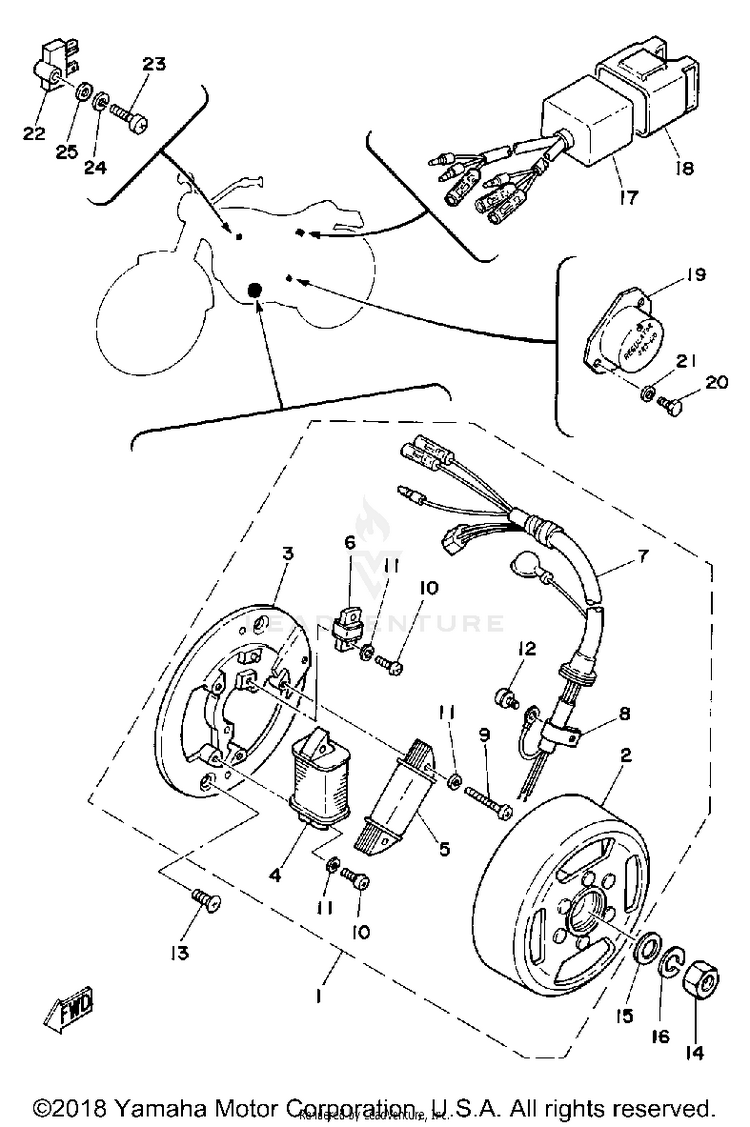 C - D - I - Magneto Schematic