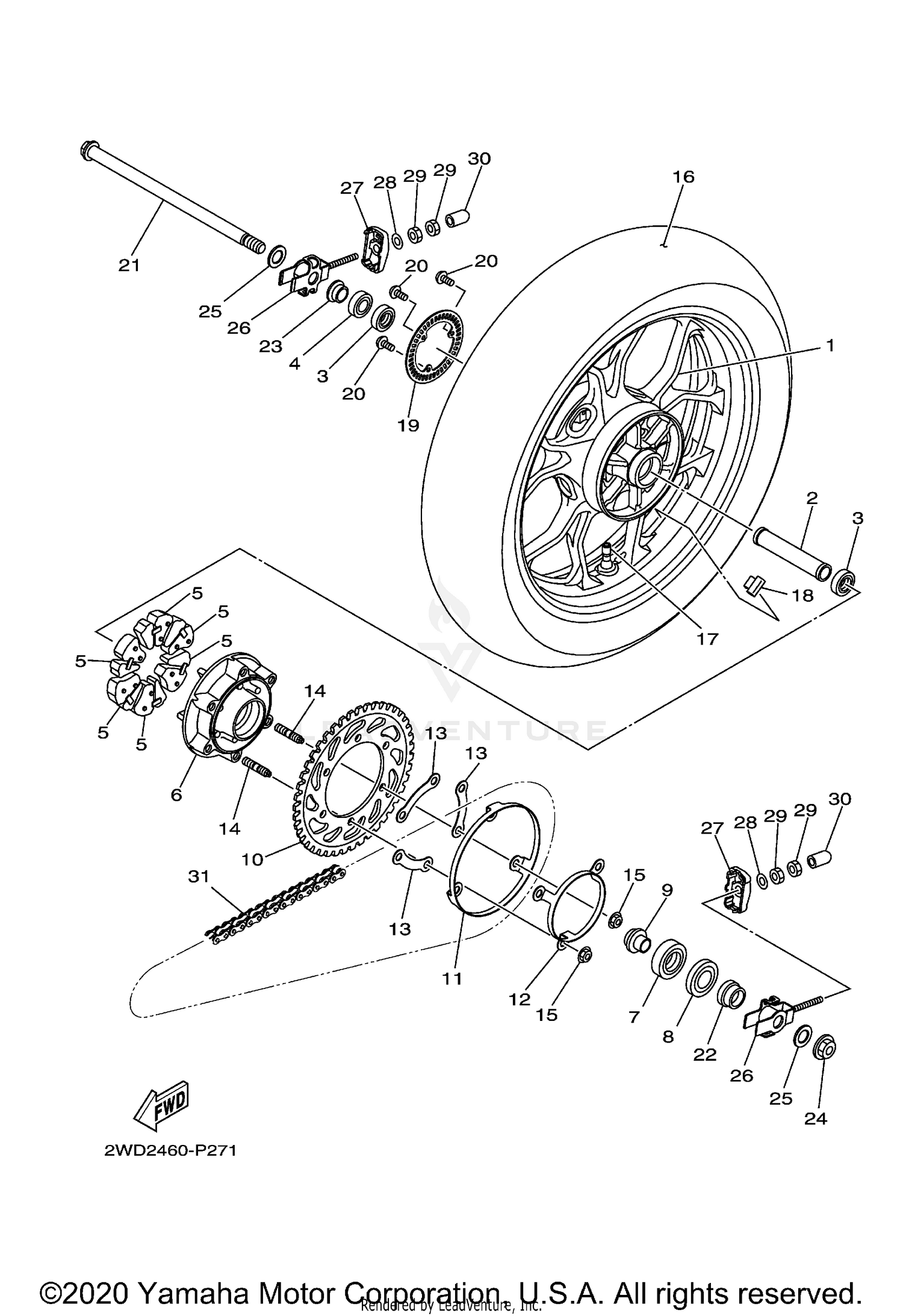 REAR WHEEL