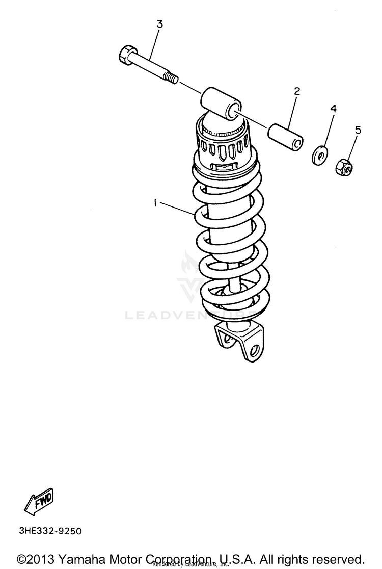 Rear Suspension Schematic