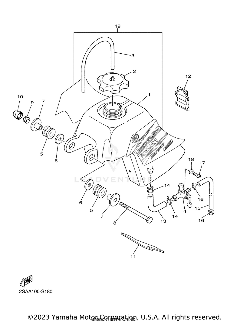 Fuel Tank Schematic