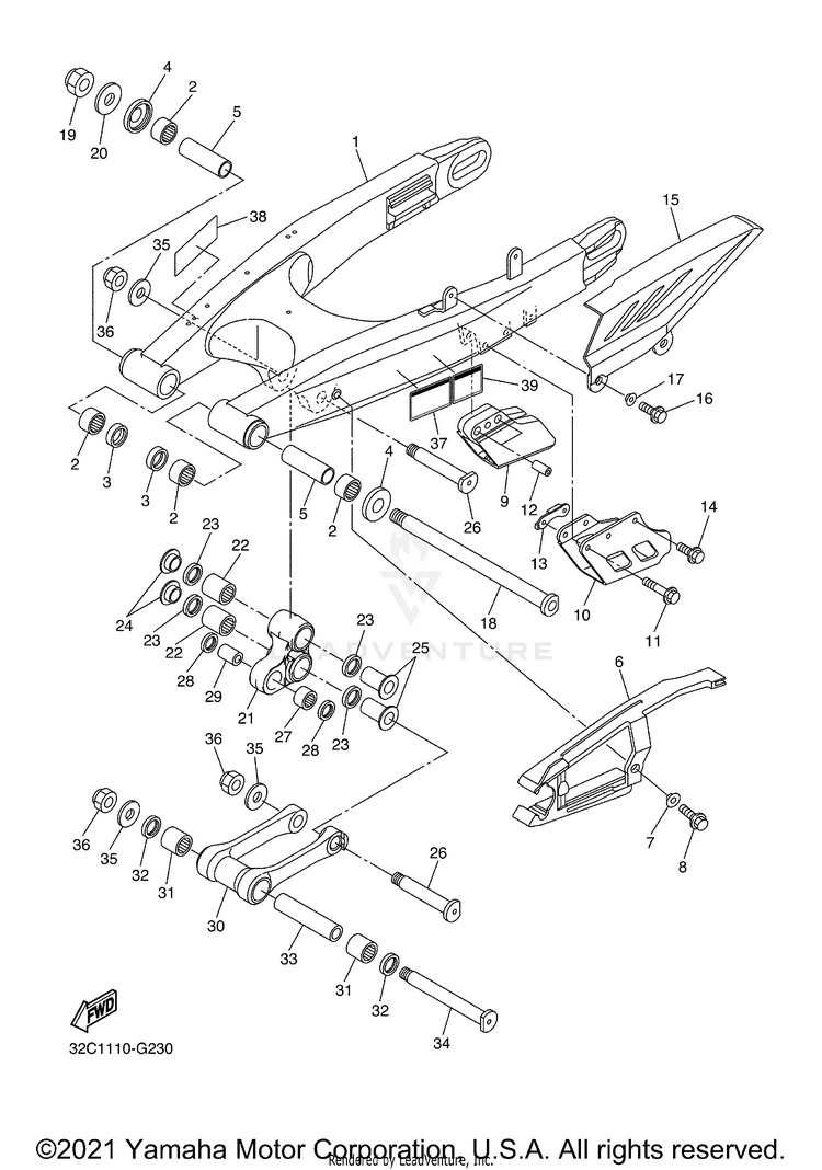 Rear Arm Schematic