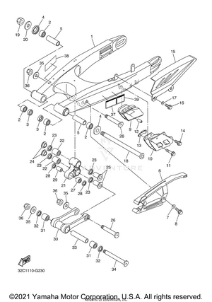 Rear Arm Schematic