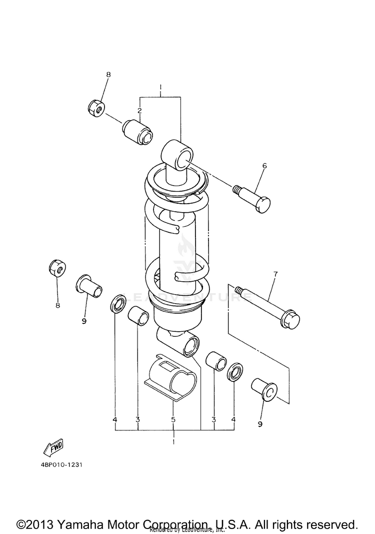Rear Suspension Schematic