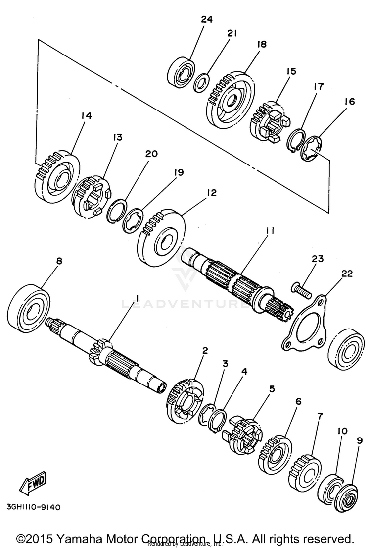 Transmission Schematic