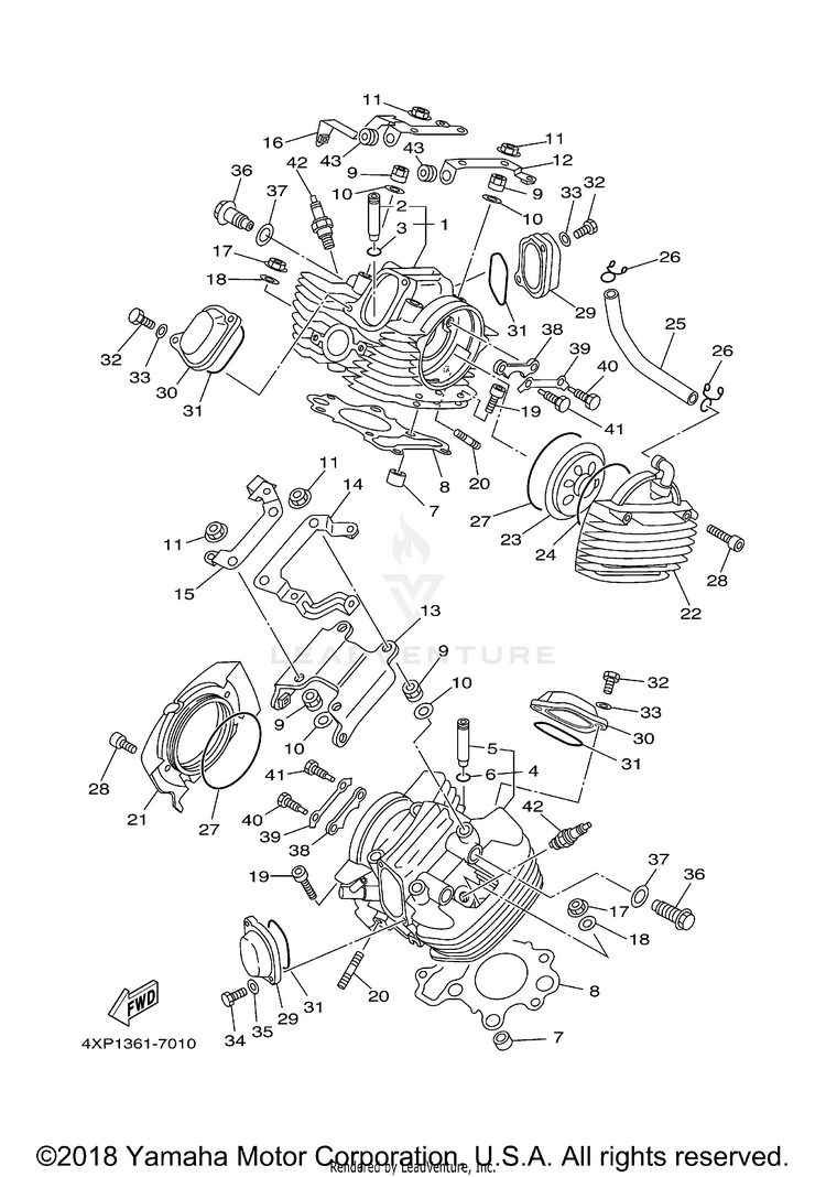 Cylinder Head Schematic
