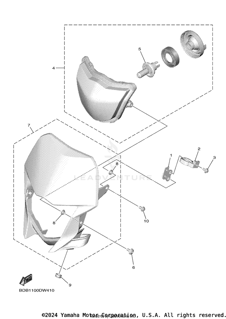 Headlight Schematic