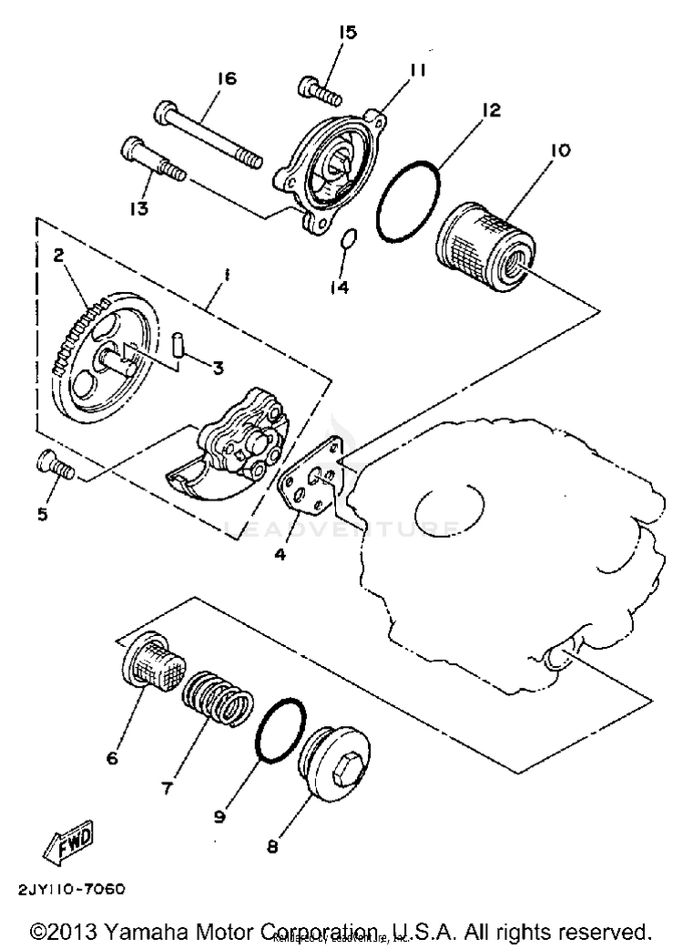 Oil Pump Schematic