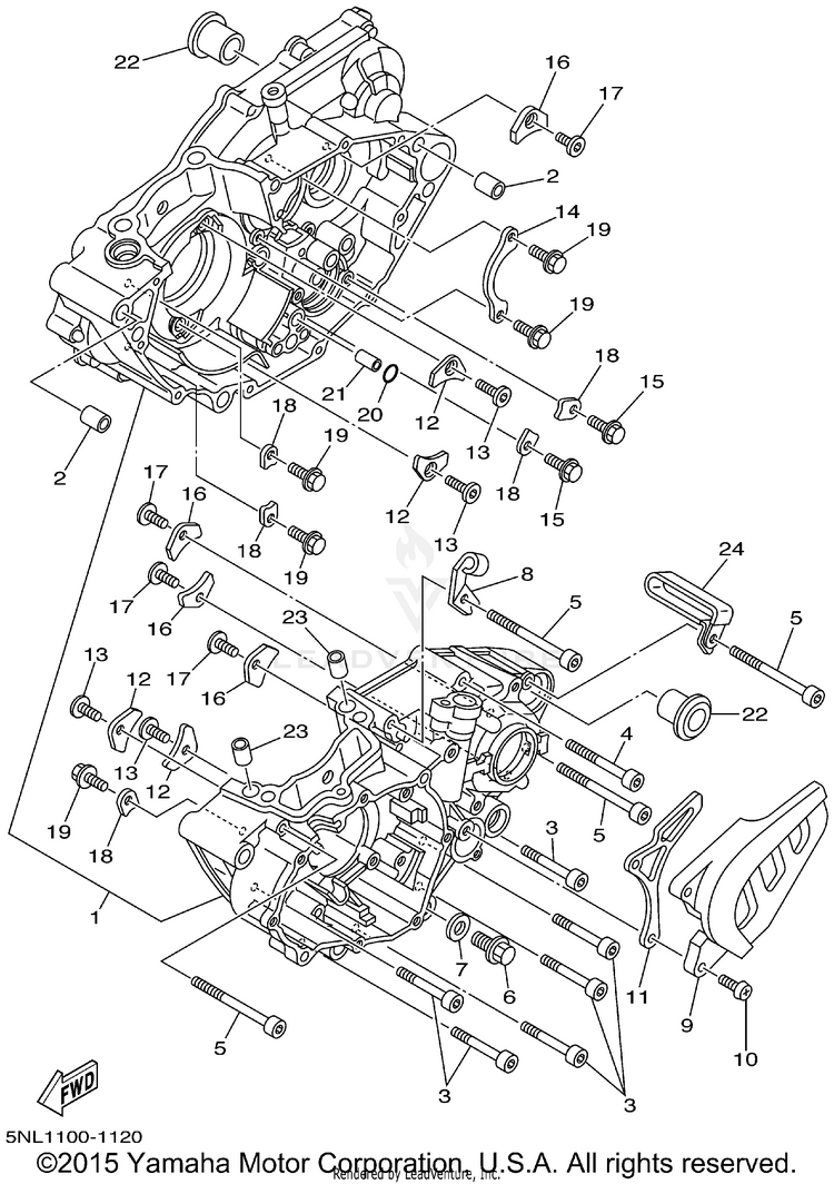 Crankcase Schematic