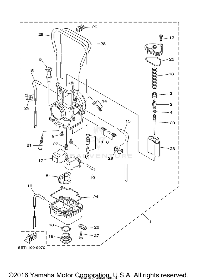 Carburetor Schematic