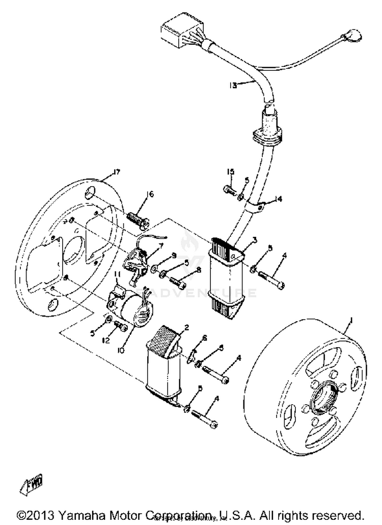 Flywheel Magneto Schematic