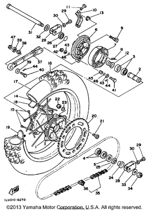 Rear Wheel Schematic