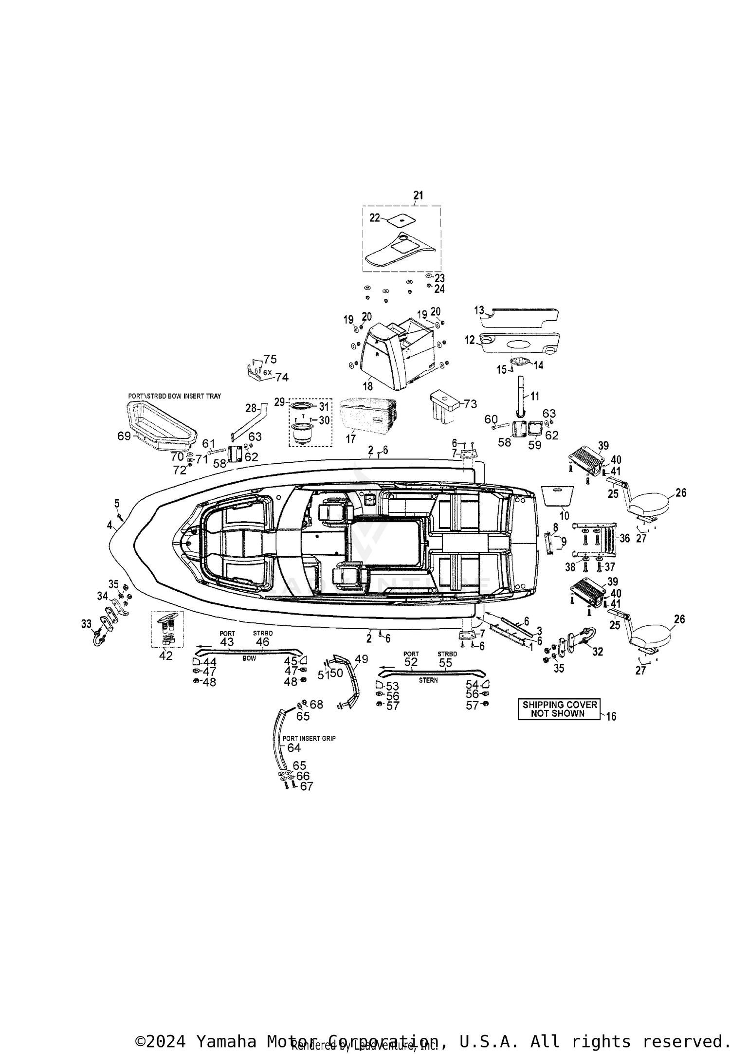 HULL DECK FITTINGS