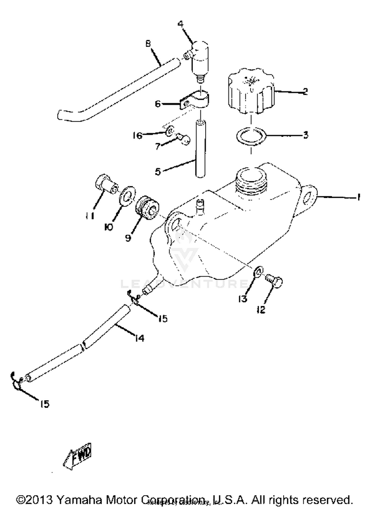 Oil Tank Schematic