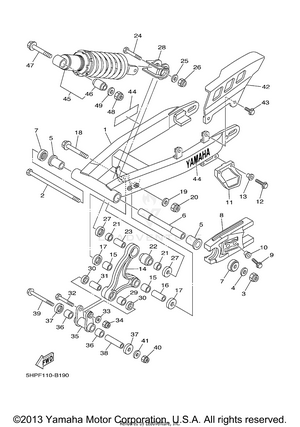 Rear Arm Suspension Schematic