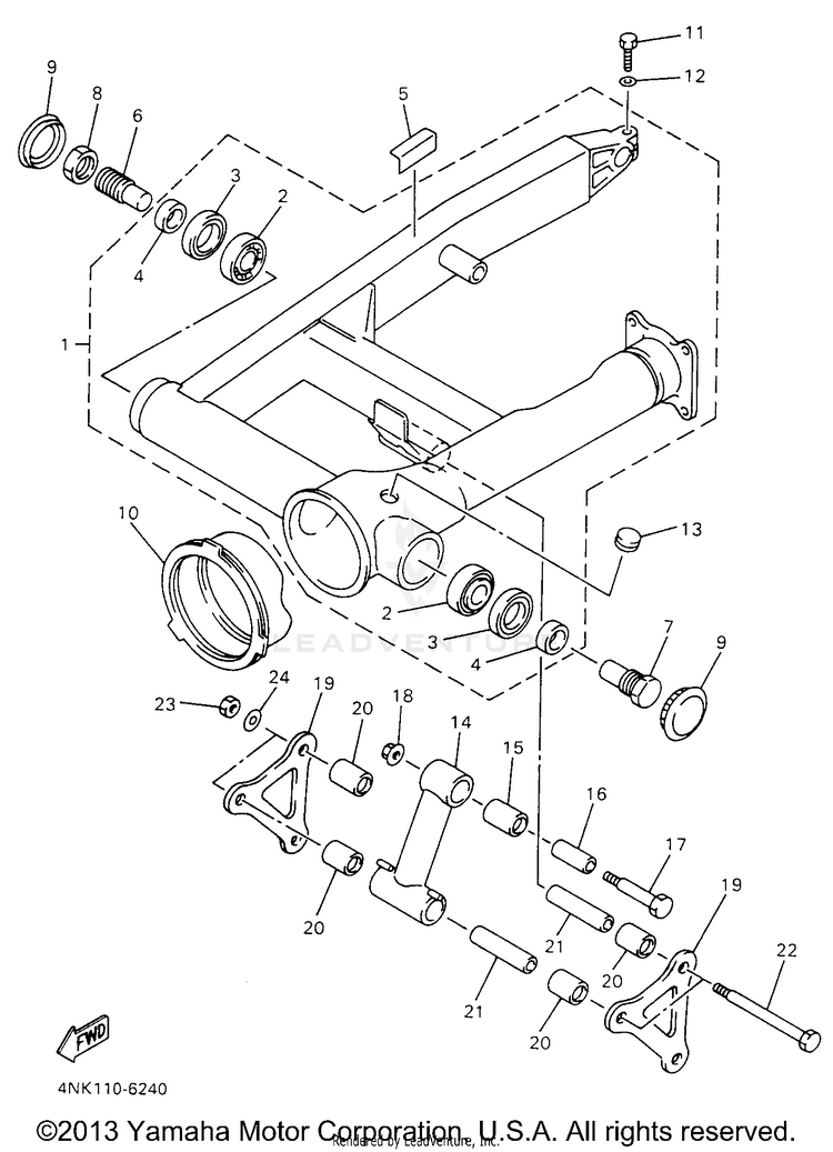 Rear Arm Schematic