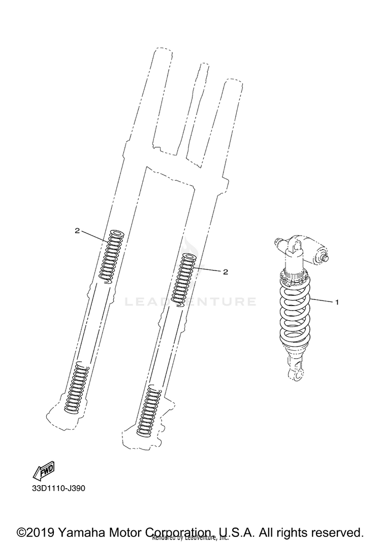 Alternate For Chassis YZ450FB - YZ450FBL - 2012 Schematic