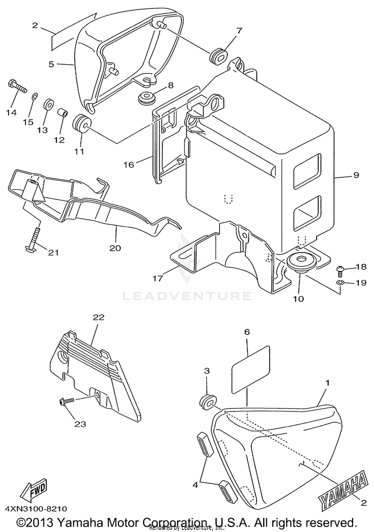 Side Cover Schematic