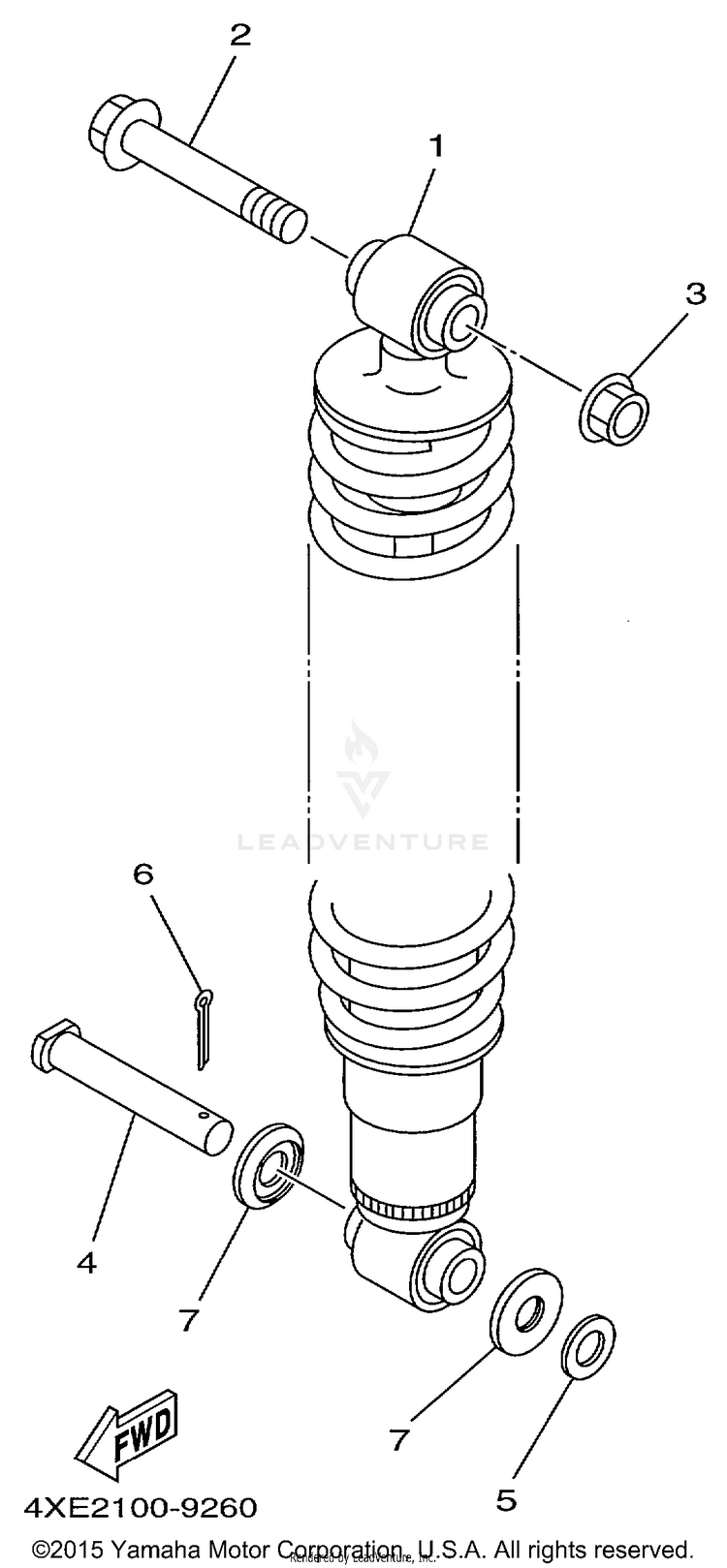 Rear Suspension Schematic