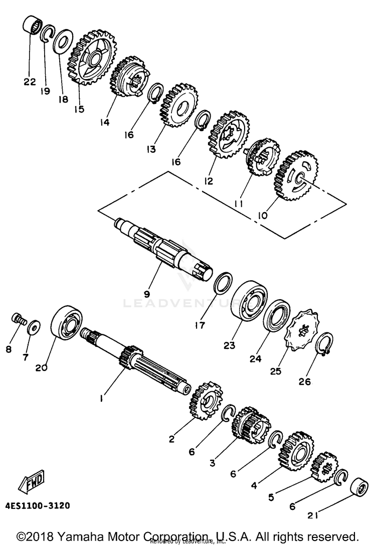 Transmission Schematic