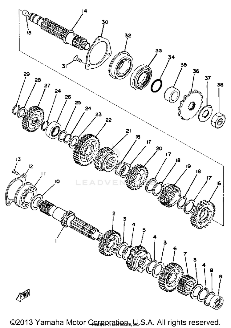 Transmission Schematic
